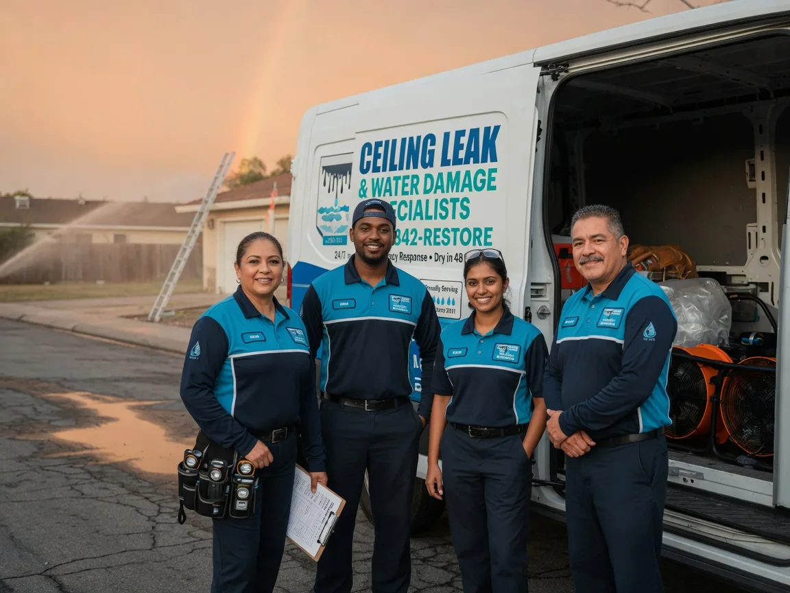 Ceiling Leak Cleanup company in Warner Springs, CA