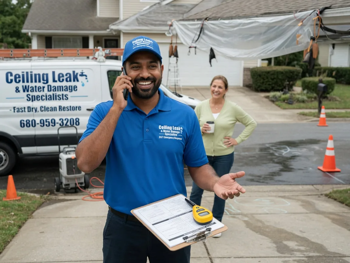Ceiling Leak Cleanup Warner Springs, CA FAQs